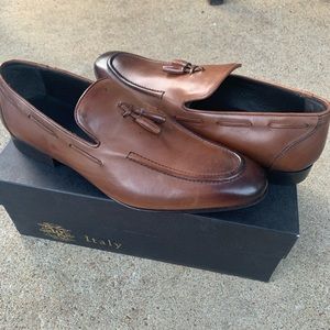 Asher Green genuine leather men’s loafers